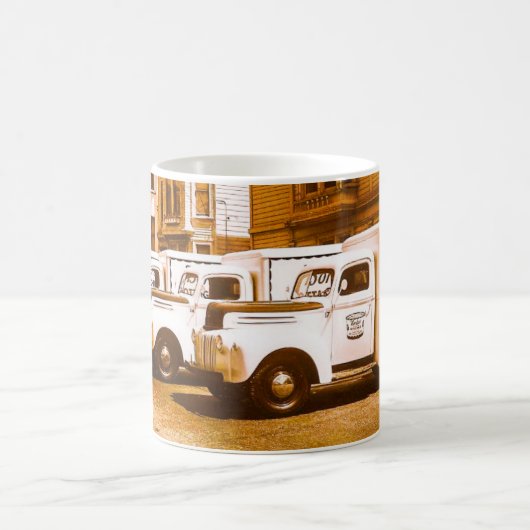 Bordens Hütten-Käse-LKW-Flotte Kaffeetasse (Mittel)