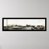 Bordens Milk Factory Foto 1910 Poster (Vorne)