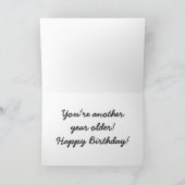 Border-Aussie Birthday Card Karte (Innenseite)