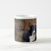 Border Collie 2 Kaffeetasse (Mittel)