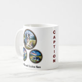 Border Collie 6-Image Coffee Tasse Design (Vorderseite Links)