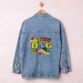 Border Collie Agility Geschenke Jeansjacke (Hangar)