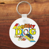 Border Collie Agility Geschenke Schlüsselanhänger (Vorderseite)