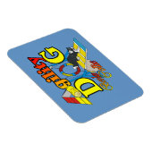 Border Collie Agility Magnet (Rechte Seite)