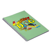 Border Collie Agility Notizblock (Rechte Seite)