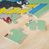 Border Collie Agility Puzzle (Seite)
