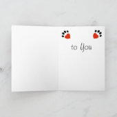 Border-Collie-alles- Gute zum Geburtstagkarte Karte (Innenseite)