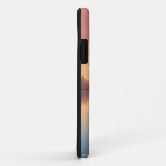 Border Collie am See Case-Mate iPhone Hülle (Hinten/Rechts)