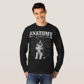 Border Collie Anatomie Funny Niedlich Hunde Border T-Shirt (Vorne ganz)