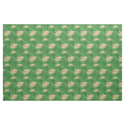 Border Collie and Sheep Stoff (Fat Quarter (45,7 x 55,9 cm))