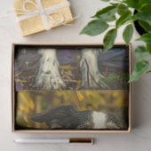 Border Collie Angel Celestial Decoupage Seidenpapier (Geschenk)