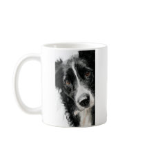Border Collie-Aquarellporträt