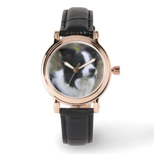 Border Collie Art Armbanduhr