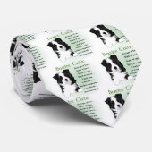 Border Collie Art Geschenke Krawatte (Gerollt)