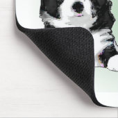 Border Collie Art Geschenke Mousepad (Ecke)