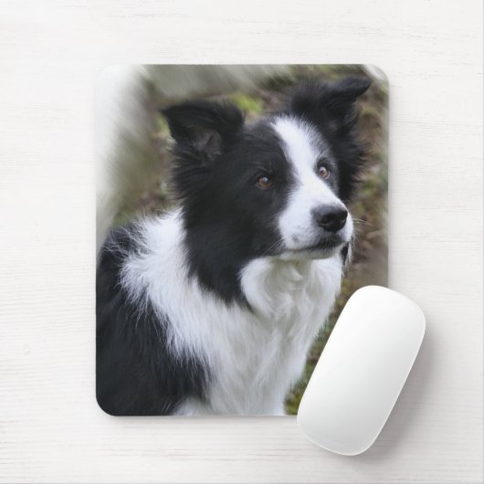 Border Collie Art Geschenke Mousepad (Mit Mouse)