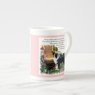 Border Collie Art Geschenke Porzellantasse