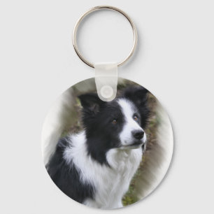 Border Collie Art Geschenke Schlüsselanhänger