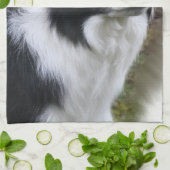 Border Collie Art Geschirrtuch (Gefaltet)