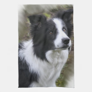 Border Collie Art Geschirrtuch
