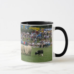 Border Collie Ausstellung Tasse