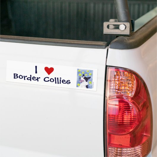 Border Collie Autoaufkleber (Auf Lkw)