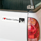 Border Collie Autoaufkleber - "Ben" (Auf Lkw)