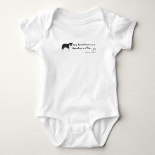 Border Collie Baby Strampler