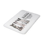 Border-Collie-Bad-Matte Badematte (Schrägansicht)
