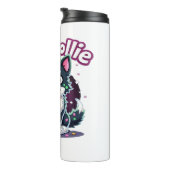 Border Collie BC Zombie Dog Halloween Essential T- Thermosbecher (Nach rechts gedreht)