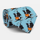 Border Collie beim Spielen Krawatte (Gerollt)