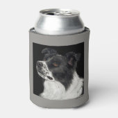 Border Collie - "Ben" Dosenkühler (Kanne Vorderseite)