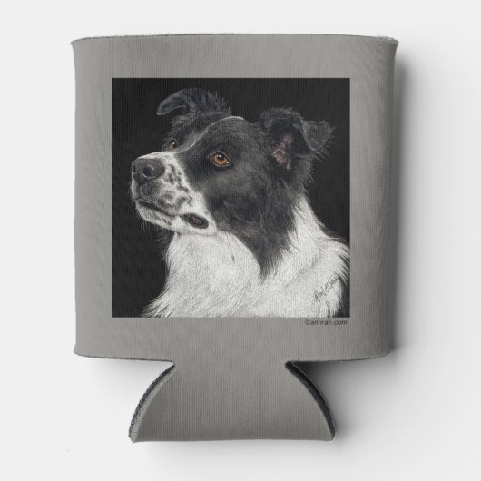 Border Collie - "Ben" Dosenkühler (Vorderseite)