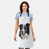 Border Collie Berühmtes Design - Smartest Schürze (Getragen)