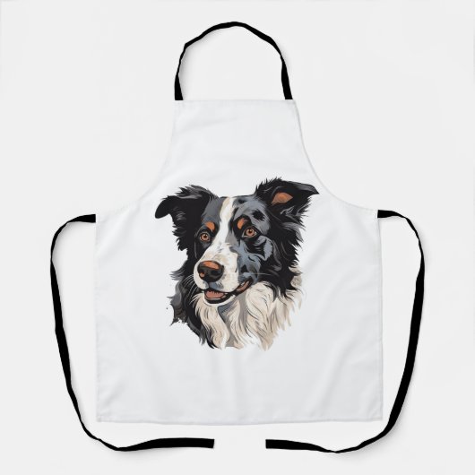 Border Collie Berühmtes Design - Smartest Schürze (Vorderseite)