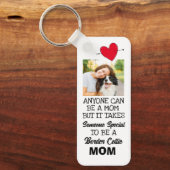 Border Collie...Best Mom Custom Schlüsselanhänger (Vorderseite)