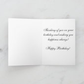 Border Collie Birthday Card Karte (Innenseite)