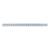 Border Collie Birthday Satin Ribbon in Blue Satinband (Vorderseite)