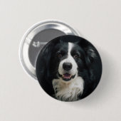 Border-Collie Button (Vorne & Hinten)