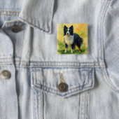 Border Collie Button (Beispiel)