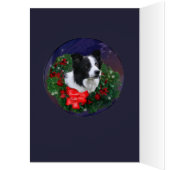Border Collie Christmas (Innen (Links))