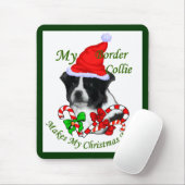 Border Collie Christmas Geschenke Mousepad (Mit Mouse)