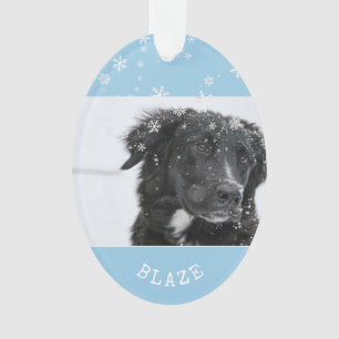 Border Collie Christmas Personalisiert Pet Foto Ornament