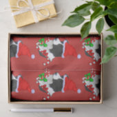 Border Collie Christmas Seidenpapier (Geschenk)