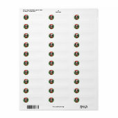 Border Collie Christmas Wreath (Vorne)