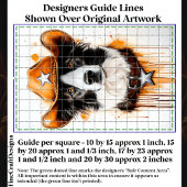 Border Collie Cowboy Sheriff Dog DP4 Decoupage Seidenpapier