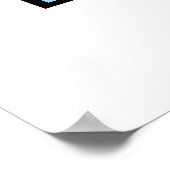 Border Collie Custom Doster Poster (Ecke)