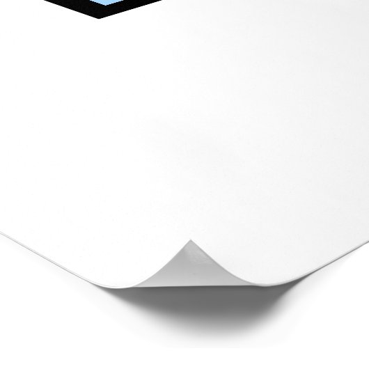 Border Collie Custom Doster Poster (Ecke)