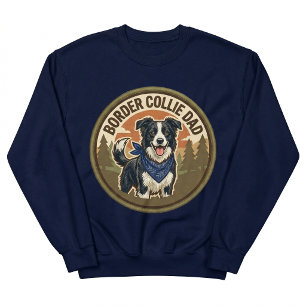 Border Collie Dad Crewneck Geschenk für Border C Sweatshirt