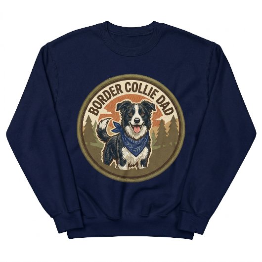 Border Collie Dad Crewneck | Geschenk für Border C Sweatshirt